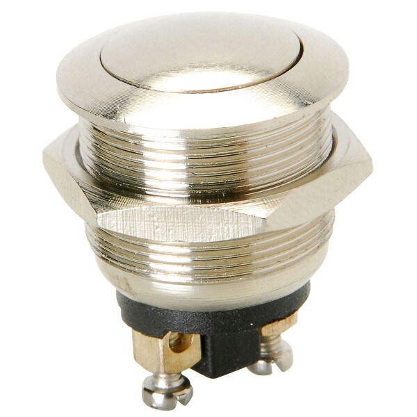 Main product image for Momentary N.O. Metal Dome Push Button Switch 060-658